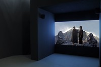 Raum 7: Peggy Buth, O, My Kalulu!, 2009, fünfteilige Videoproduktion (Teil 3, Hunt)