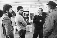 06 Grimmling, Dammbeck, Firit stellen Bernhard Heisig ein Ultimatum (Foto: Ernst Goldberg)