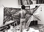 Horia Bernea, Bernea in seinem Atelier, 1972