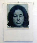 Teresa Burga, Autorretrato. Estructura. Informe. 9-6-72 (Selbstporträt. Struktur. Report. 9-6-72), 1972