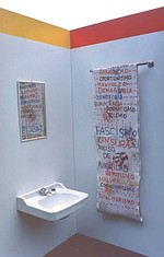 Francisco Mariotti, Lavatorio artificial para uso especial (Künstliches Waschbecken für besonderen Gebrauch), 1975