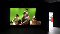 Space 1: Peggy Buth, O, My Kalulu!, 2009, five-channel video produktion (Part 1, Discovery)