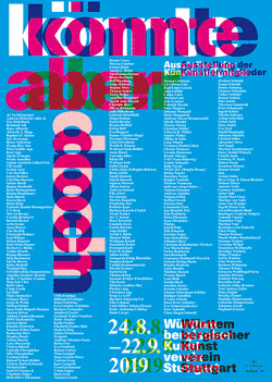 Mitgliederausstellung 2019 Württembergischer Kunstverein