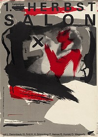 12 Ausstellungsplakat, Gestaltung Lutz Dammbeck
